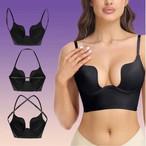 Fitcharm bra size 32DD - pack of 3 (black, white, beige)